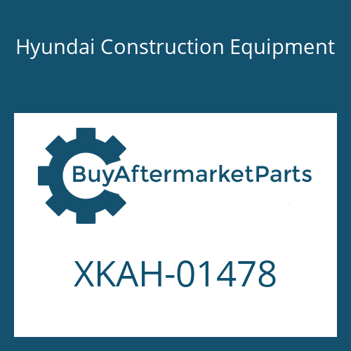 XKAH-01478 Hyundai Construction Equipment RING-BACKUP