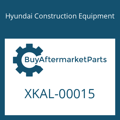 XKAL-00015 Hyundai Construction Equipment SEAL KIT
