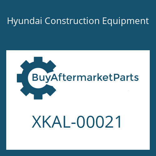 XKAL-00021 Hyundai Construction Equipment VALVE-LOGIC