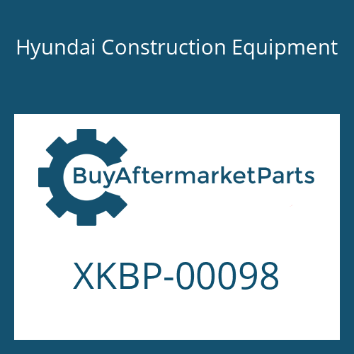 XKBP-00098 Hyundai Construction Equipment PLATE-COVER