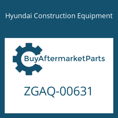 ZGAQ-00631 Hyundai Construction Equipment PLATE-FIX