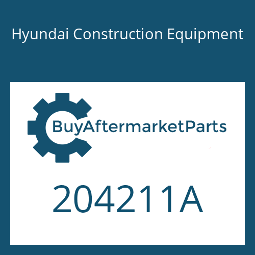 204211A Hyundai Construction Equipment Cap-End