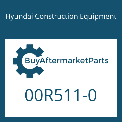 00R511-0 Hyundai Construction Equipment RING-WEAR