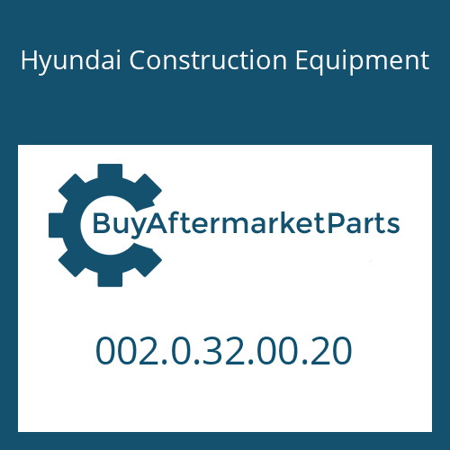 002.0.32.00.20 Hyundai Construction Equipment RING-GROOVE