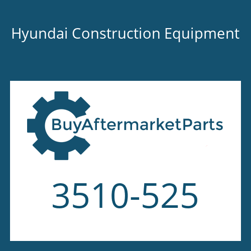 3510-525 Hyundai Construction Equipment SPOOL