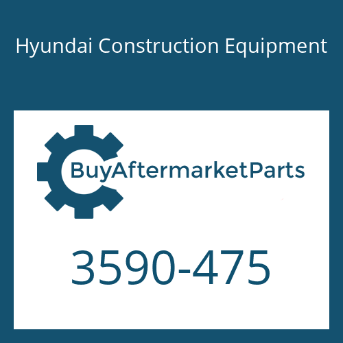 3590-475 Hyundai Construction Equipment SPRING