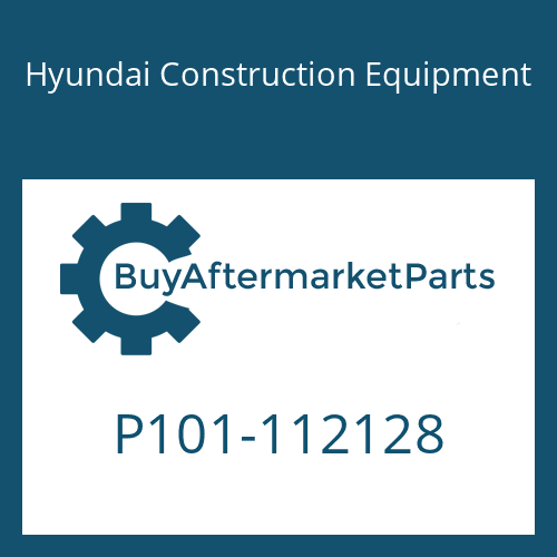 P101-112128 Hyundai Construction Equipment CONNECTOR-LONG