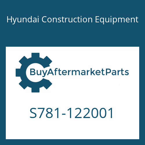 S781-122001 Hyundai Construction Equipment STRIP-WEATHER/METER