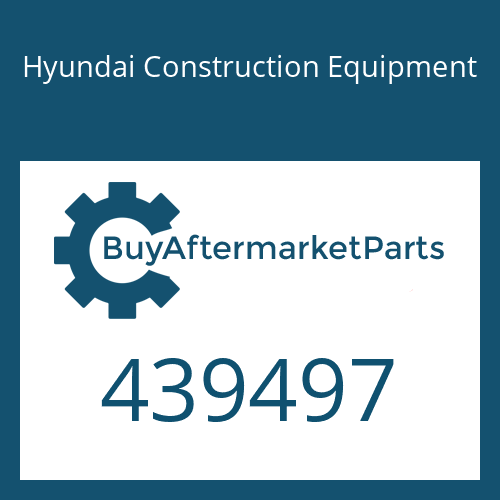 439497 Hyundai Construction Equipment Plate-Sandwich