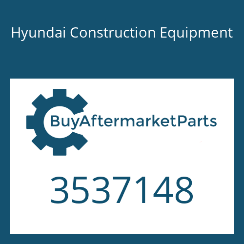 3537148 Hyundai Construction Equipment Impeller