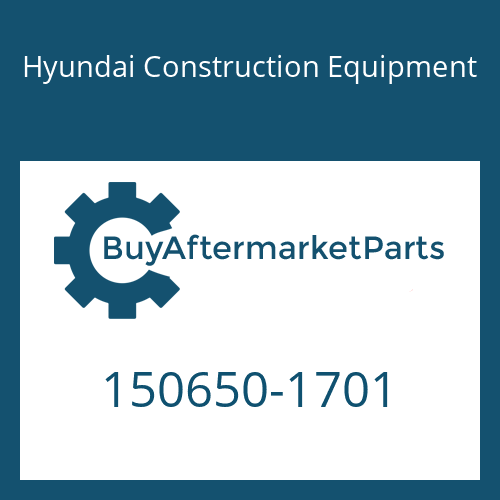 150650-1701 Hyundai Construction Equipment Nut-Retaining