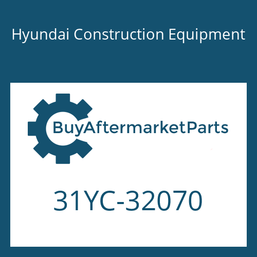 31YC-32070 Hyundai Construction Equipment CLAMP-BAND