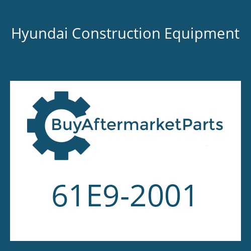 61E9-2001 Hyundai Construction Equipment BODY-ARM