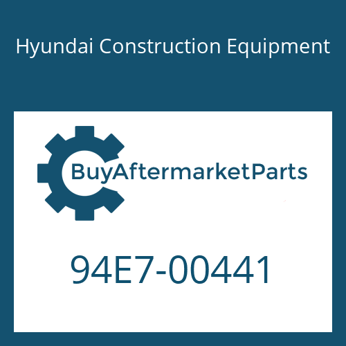 94E7-00441 Hyundai Construction Equipment DECAL-SERVICE INSTRUCTION