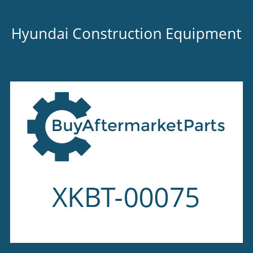 XKBT-00075 Hyundai Construction Equipment O-RING