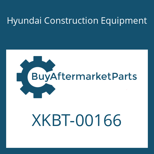 XKBT-00166 Hyundai Construction Equipment BOLT