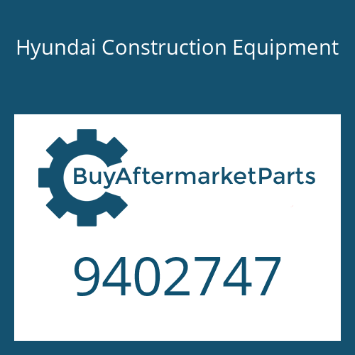 9402747 Hyundai Construction Equipment CONNECTOR