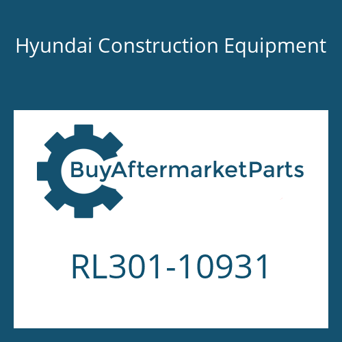 RL301-10931 Hyundai Construction Equipment CYLINDER-HEELRACK
