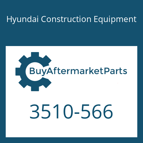 3510-566 Hyundai Construction Equipment PLUNGER ASSY
