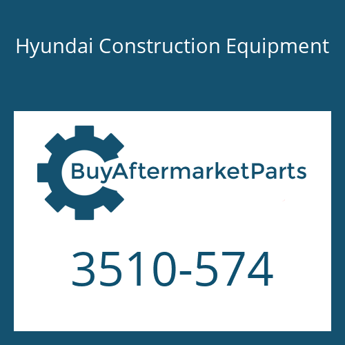 3510-574 Hyundai Construction Equipment SPOOL