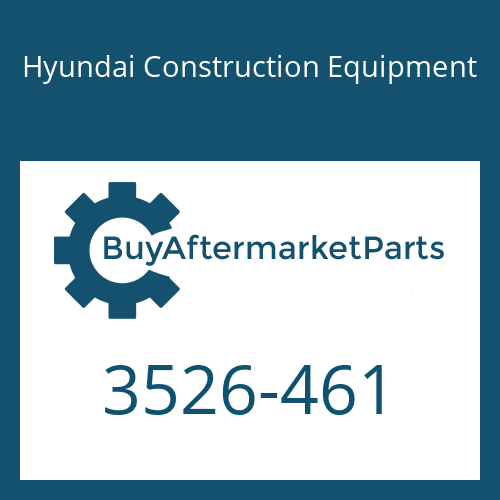 3526-461 Hyundai Construction Equipment Cap