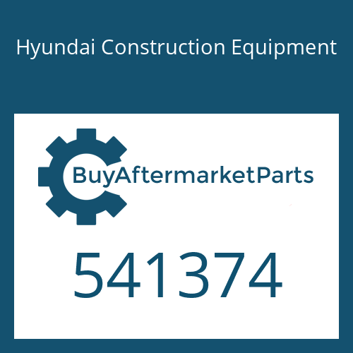 541374 Hyundai Construction Equipment VALVE