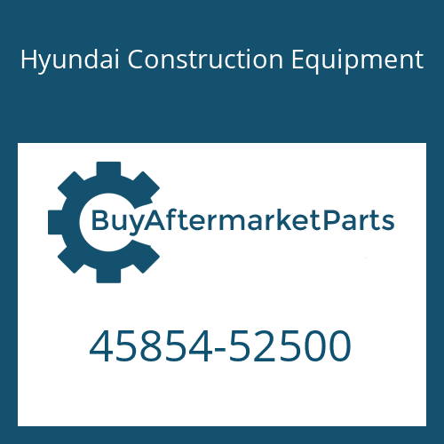 45854-52500 Hyundai Construction Equipment Connector