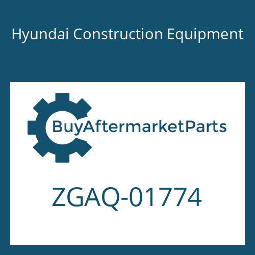 ZGAQ-01774 Hyundai Construction Equipment SCREW-CAP