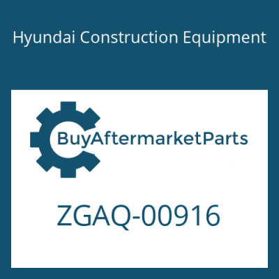 ZGAQ-00916 Hyundai Construction Equipment COVER