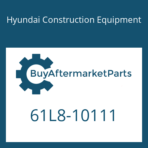 61L8-10111 Hyundai Construction Equipment BODY-BOOM