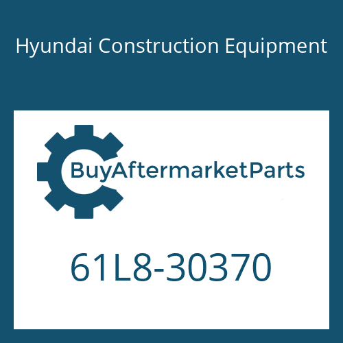 61L8-30370 Hyundai Construction Equipment PIN-JOINT