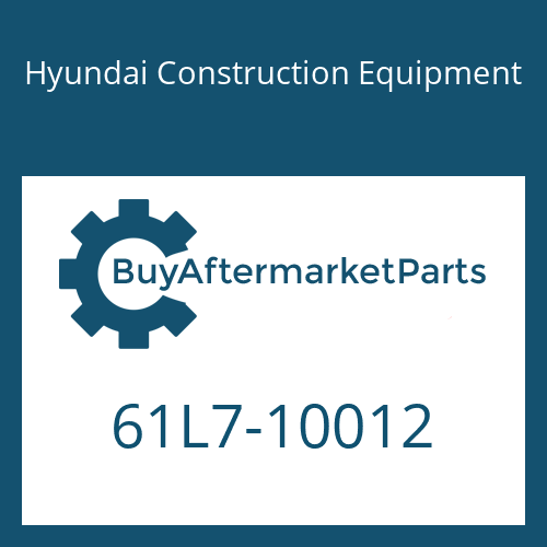 61L7-10012 Hyundai Construction Equipment BOOM ASSY