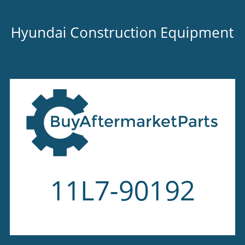 11L7-90192 Hyundai Construction Equipment AIRCON&HEATER ASSY