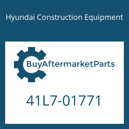 41L7-01771 Hyundai Construction Equipment FRAME-FRONT