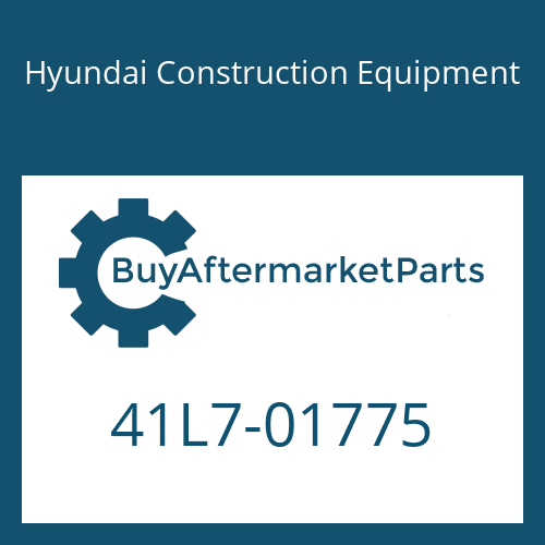 41L7-01775 Hyundai Construction Equipment FRAME-FRONT
