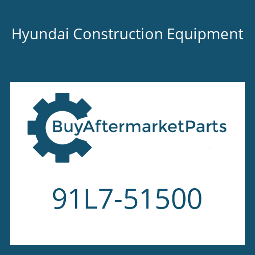 91L7-51500 Hyundai Construction Equipment 1500hrs Rsp Kit