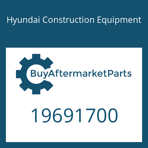19691700 Hyundai Construction Equipment HOUSING