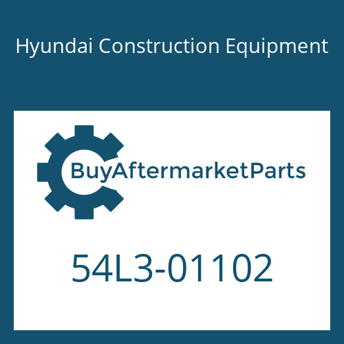 54L3-01102 Hyundai Construction Equipment FRAME ASSY-REAR
