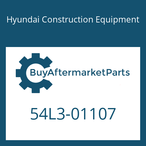 54L3-01107 Hyundai Construction Equipment FRAME ASSY-REAR