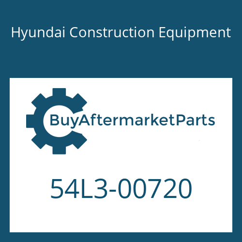 54L3-00720 Hyundai Construction Equipment PIN-DRAWBAR