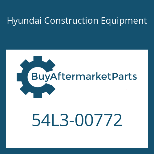 54L3-00772 Hyundai Construction Equipment BRACKET-RH