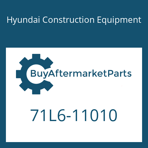 71L6-11010 Hyundai Construction Equipment SUPPORT