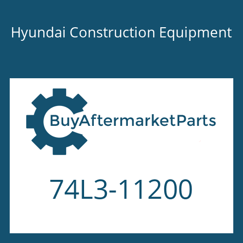 74L3-11200 Hyundai Construction Equipment SPONGE