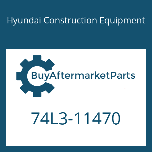 74L3-11470 Hyundai Construction Equipment COVER ASSY-SIDE