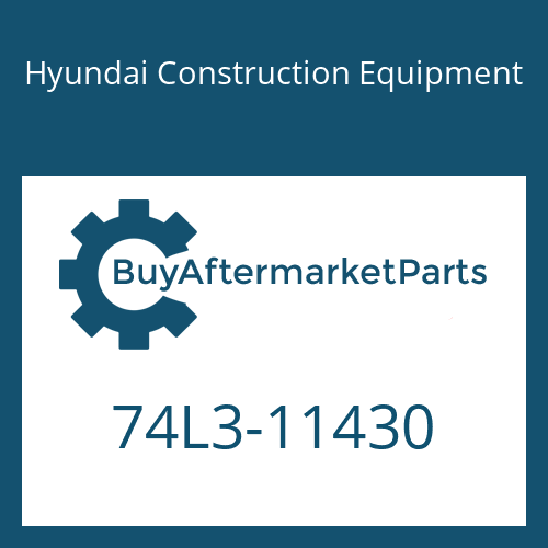 74L3-11430 Hyundai Construction Equipment SUPPORT ASSY-REAR