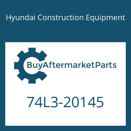 74L3-20145 Hyundai Construction Equipment TANK-SERVICE