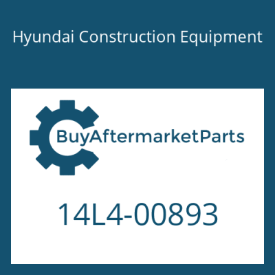 14L4-00893 Hyundai Construction Equipment RAD&COOLER ASSY
