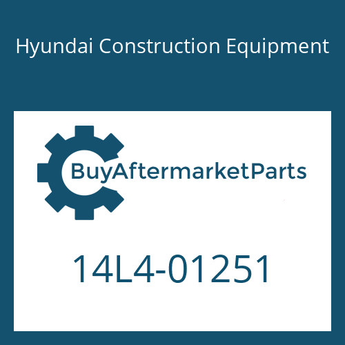 14L4-01251 Hyundai Construction Equipment RAD&COOLER ASSY
