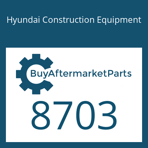 8703 Hyundai Construction Equipment BUSHING