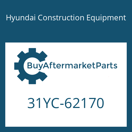 31YC-62170 Hyundai Construction Equipment NUT-LOCK